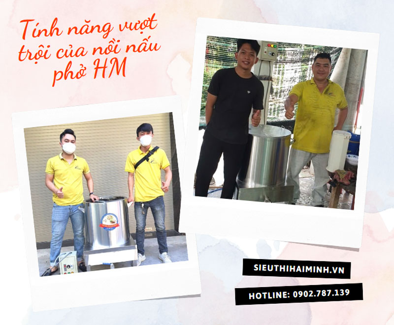 Tính năng vượt trội của nồi nấu phở HM