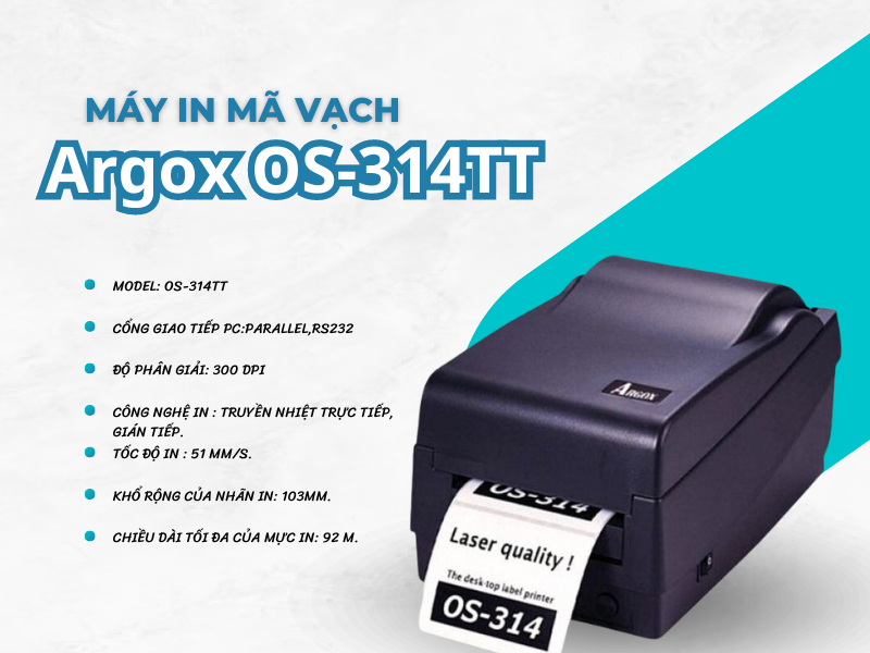 Top máy in mã vạch Argox chất lượng!