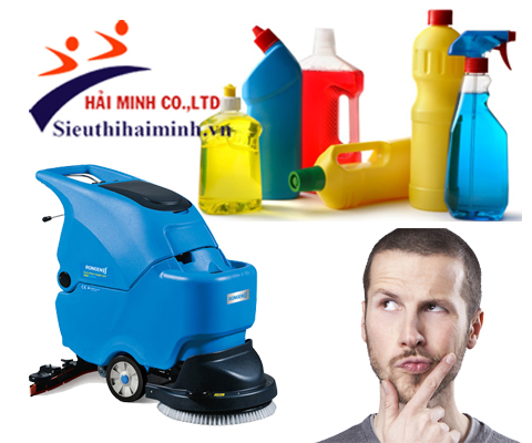 hóa chất nào phù hợp cho máy chà sàn