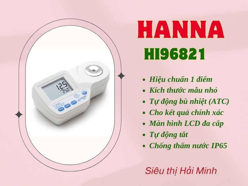 Máy đo độ mặn Hanna HI96821