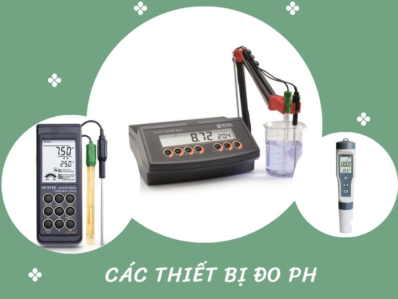 Các thiết bị đo pH chính hiện nay trên thị trường