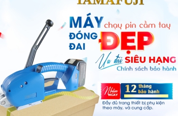 Tại sao máy đóng đai chạy pin được ưa chuộng?