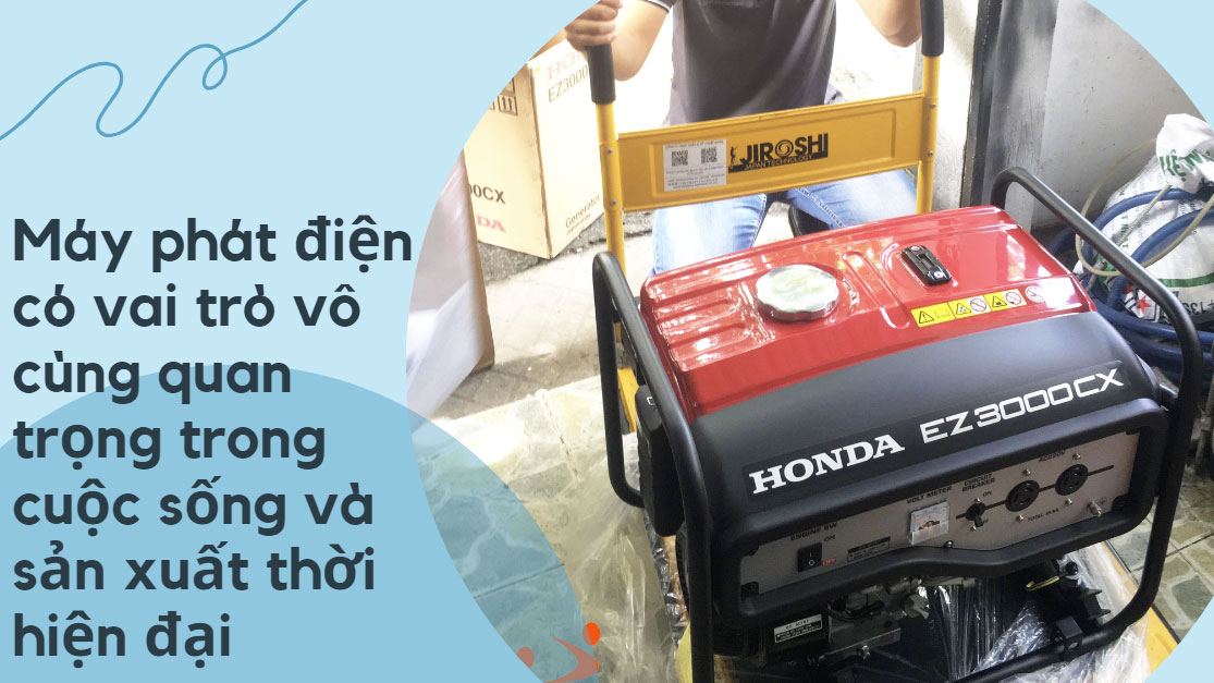 Máy phát điện có vai trò vô cùng quan trọng trong cuộc sống và sản xuất thời hiện đại