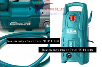 Review máy rửa xe áp lực cao Total