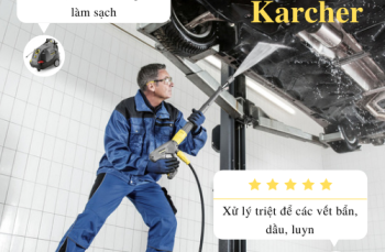 Review 3 loại máy rửa xe nước nóng Karcher