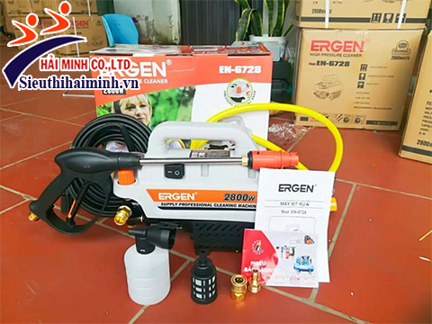 máy rửa xe Ergen chỉnh áp lực