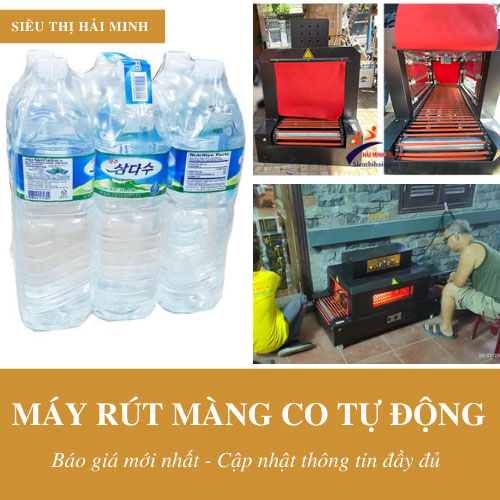 máy rút màng co tự động