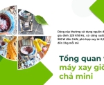 Hình ảnh Top máy làm giò chả 0,5kg - 3kg phù hợp cho gia đình