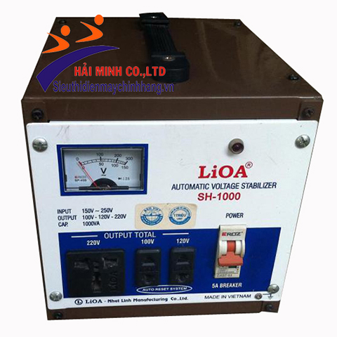 Ổn áp Lioa SH-1000 II giá hiện tại 1.300.000VNĐ