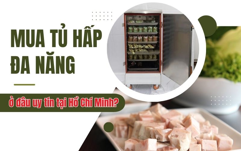Mua tủ hấp ĐA NĂNG 3in1 ở đâu uy tín tại Hồ Chí Minh?