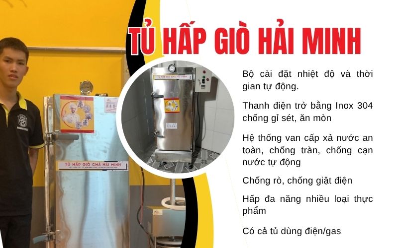 TỦ HẤP GIÒ HẢI MINH