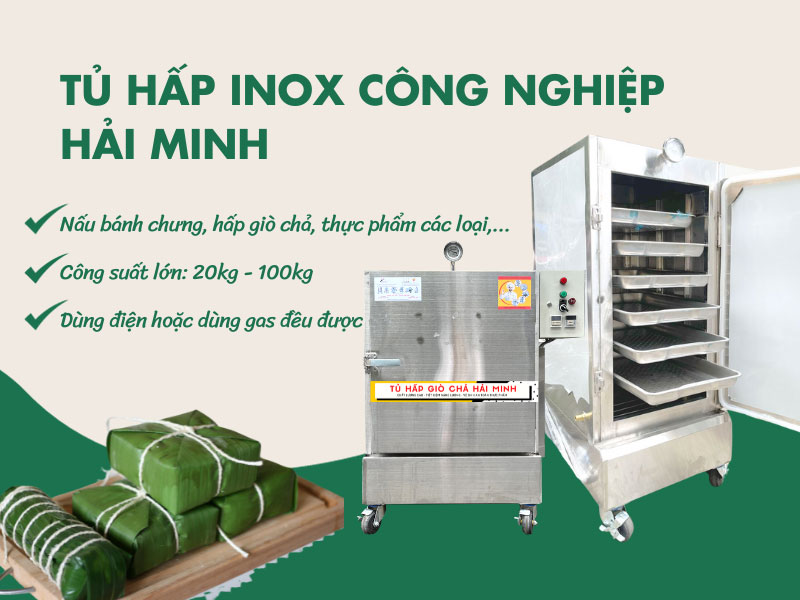 Bí quyết nấu bánh chưng thơm ngon ngày Tết với sự hỗ trợ từ tủ hấp