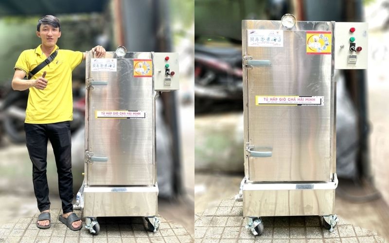 Nồi hấp giò chả TH-6 6 khay hấp